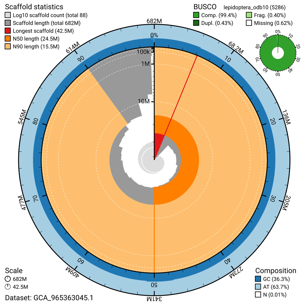 The genome sequence of the Bee moth,... | Wellcome Open Research